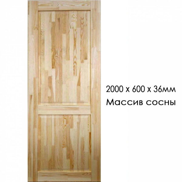 Межкомнатная дверь ЭКОЛАЙН Классик, 2000x600