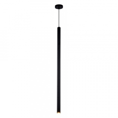 Светильник подвесной модульный 40 см, диаметр 3 см, черный