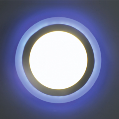 Led панель EKS AURA 6W синяя подсветка